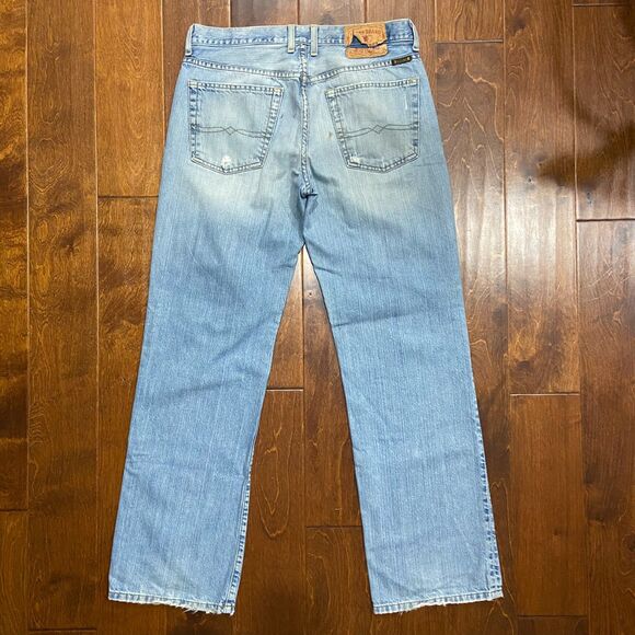 Lucky Brand Vintage Dungaree Fit Light Wash Denim Blue Jeans Men's Size 30 x 32 - Picture 3 of 8